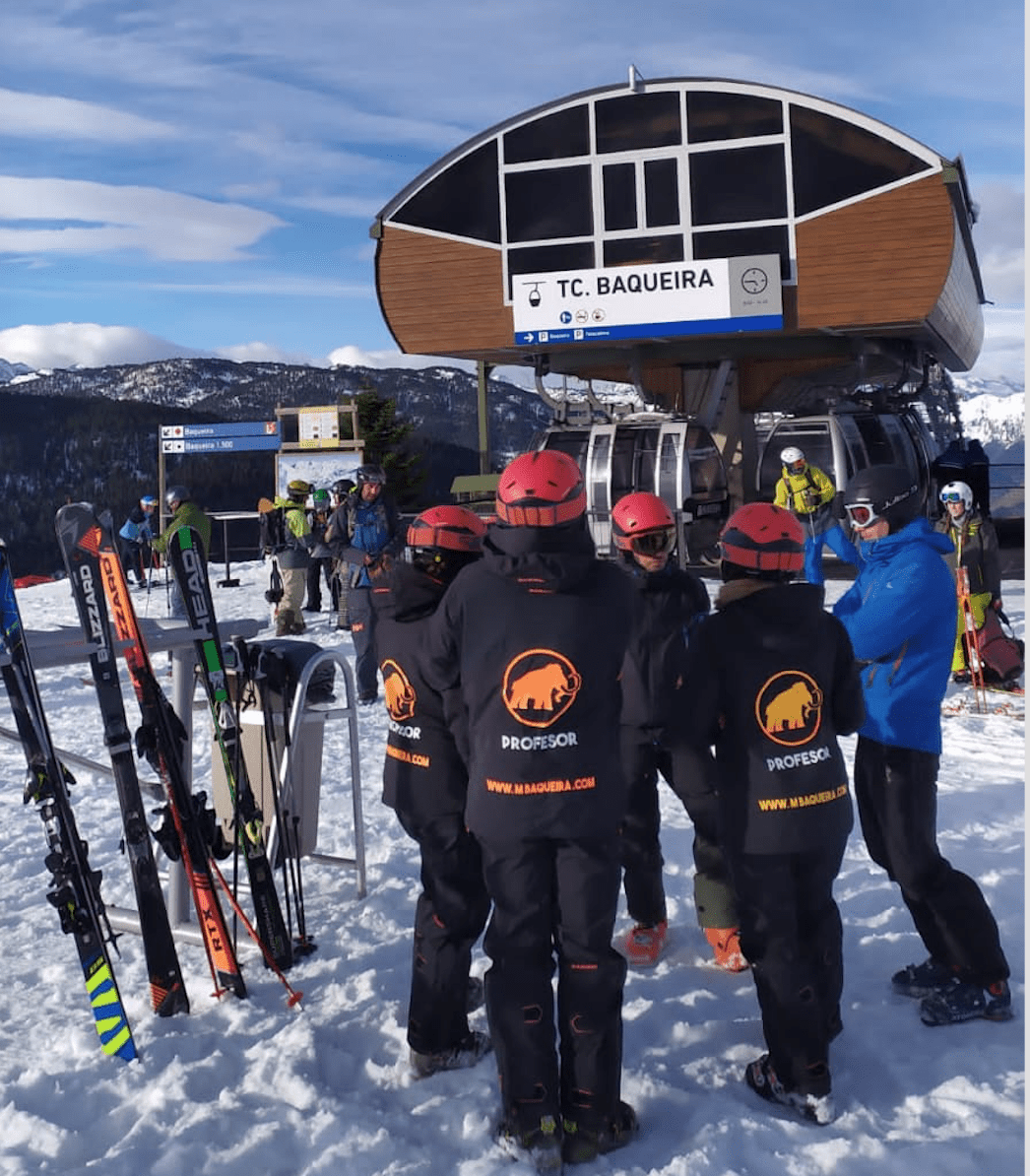 Cursillos de Esquí para adultos en Baqueira Beret